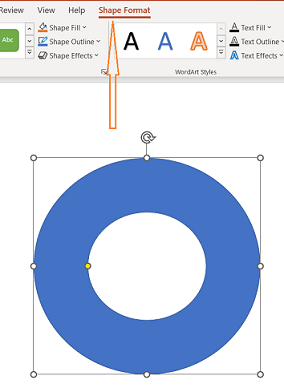 Draw the circle