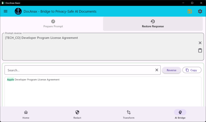 Restore AI Insights